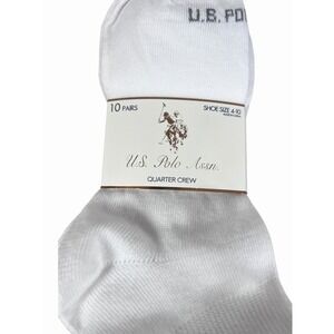 US Polo Association Socks, 10 Pairs, Size 4-10